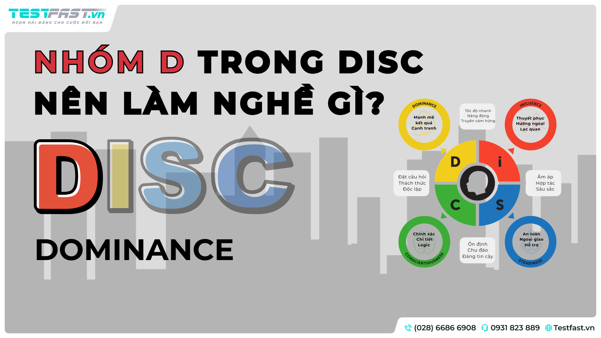 Nhóm D trong DISC nên làm nghề gì? Top 10 nghề nghiệp giúp người thủ lĩnh thành công